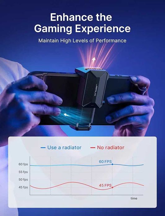 Ventilador de resfriamento JSAUX para Steam Deck