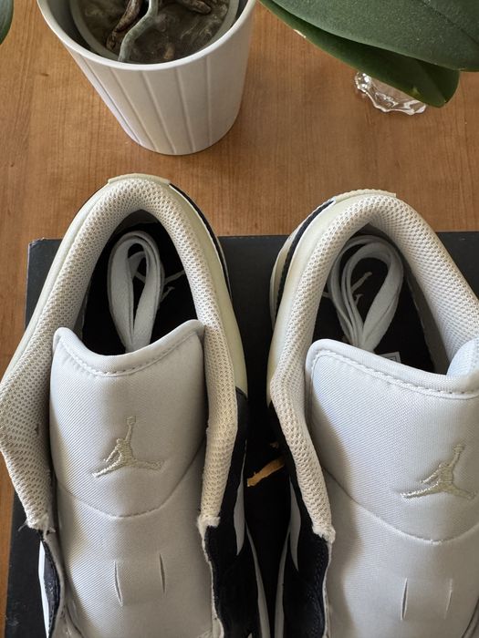 Nike Air Jordan 1 Summit White/Off Noir (Novos, Tamanho 44)