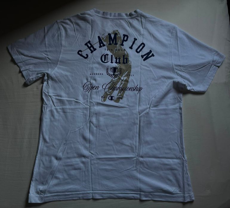 Camiseta Champion Oficial, Branca, "Only Members".