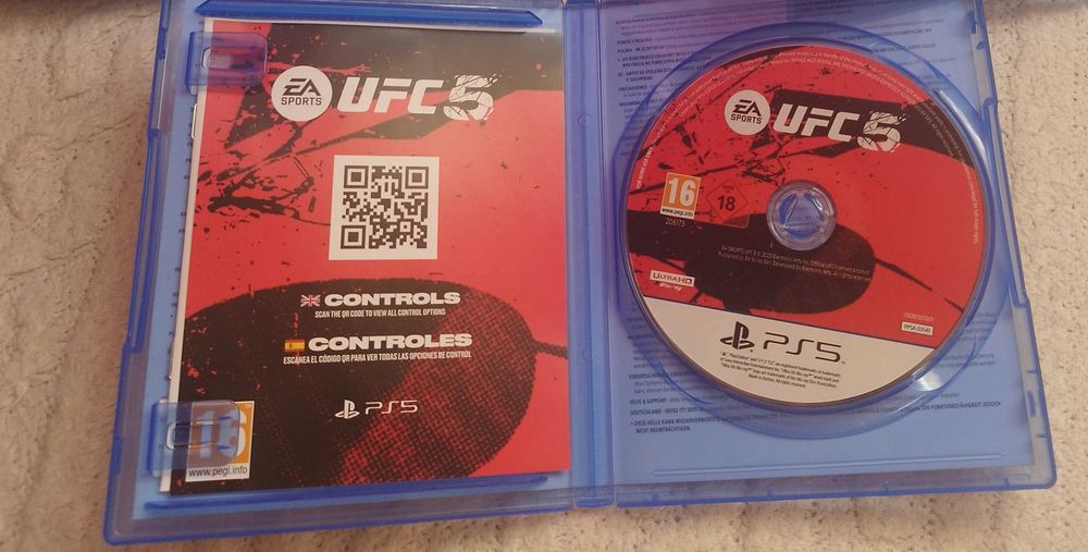 Gra UFC 5 NA ps5 z licencją UFC
