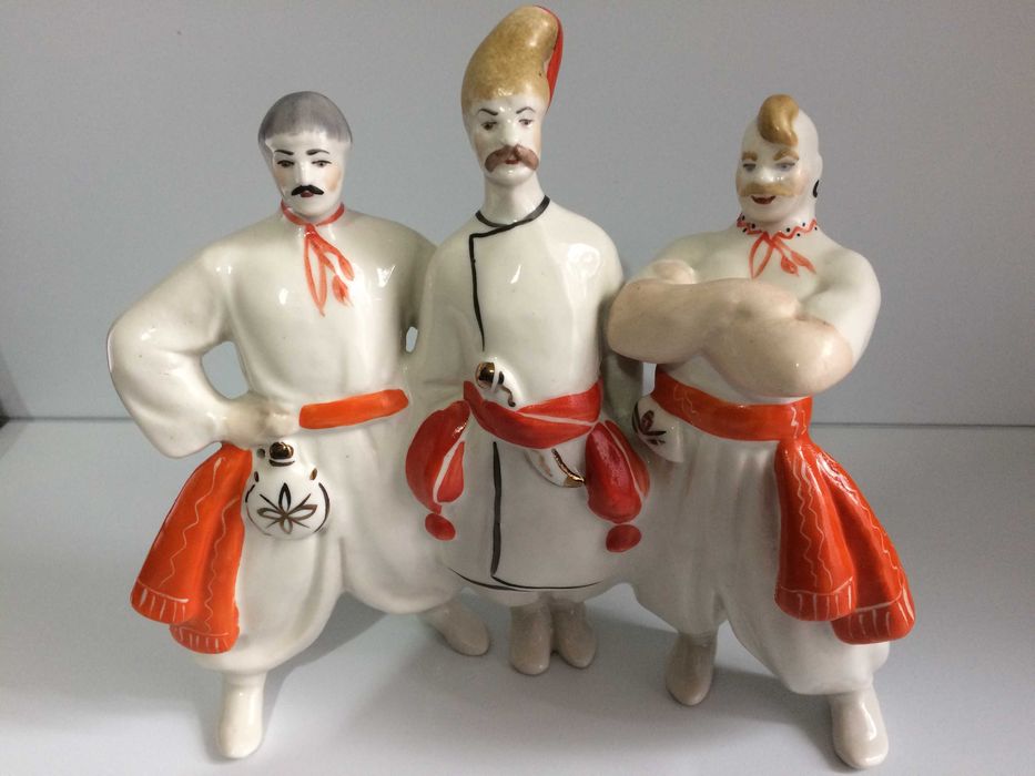 статуэтка три Козака или Троянцы. Энеида.