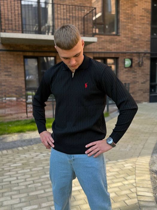 1/3 Zip polo Ralph  Laurent  з ковміром