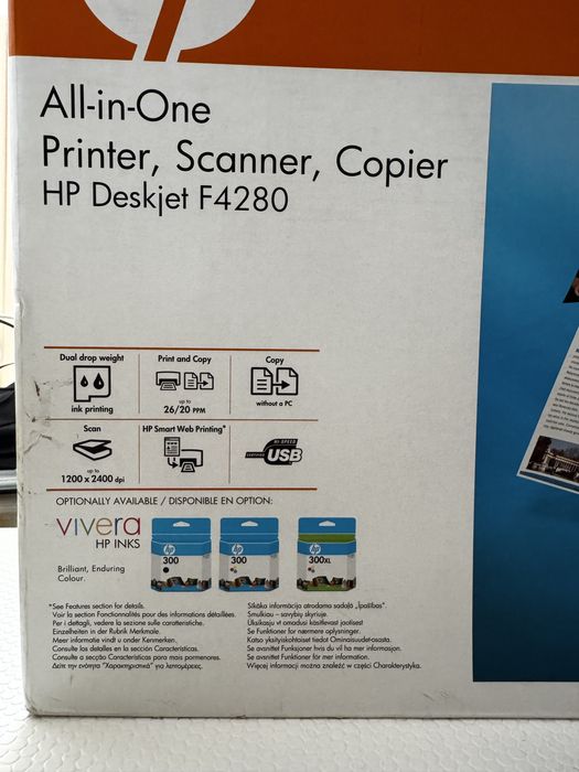 Impressora, scanner e copiadora HP