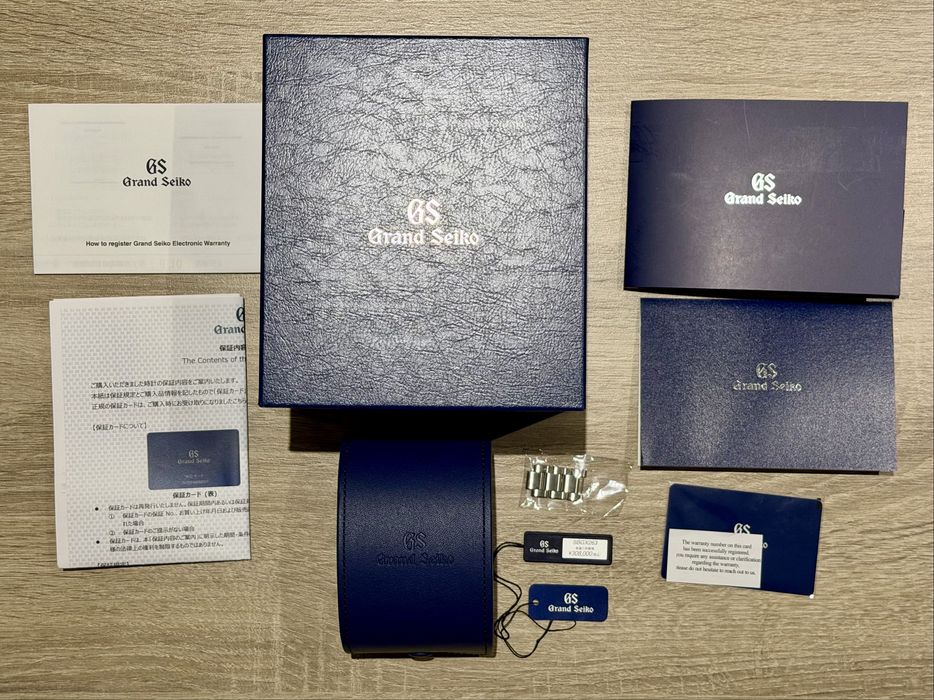 Grand Seiko SBGX263 full set, near mint