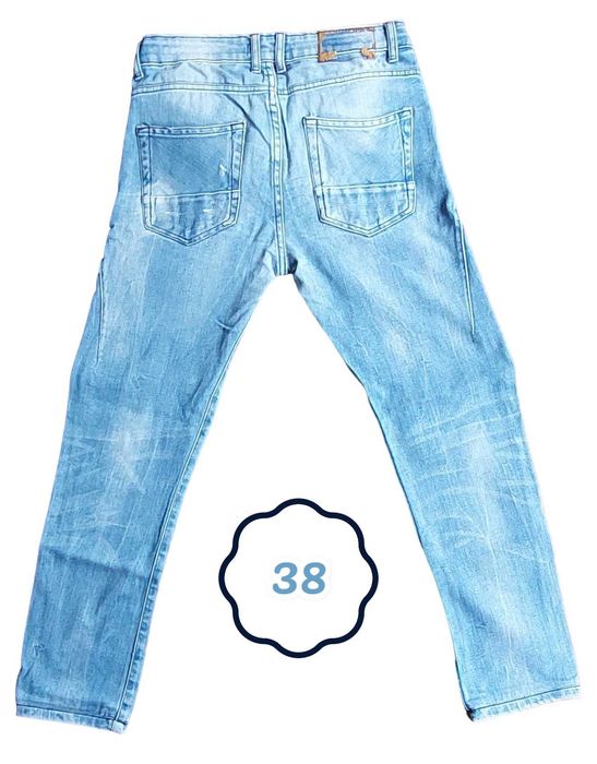 Calças de Ganga Zara 38 (Homem)