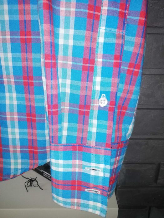 Koszula Fishbone męska S slimfit