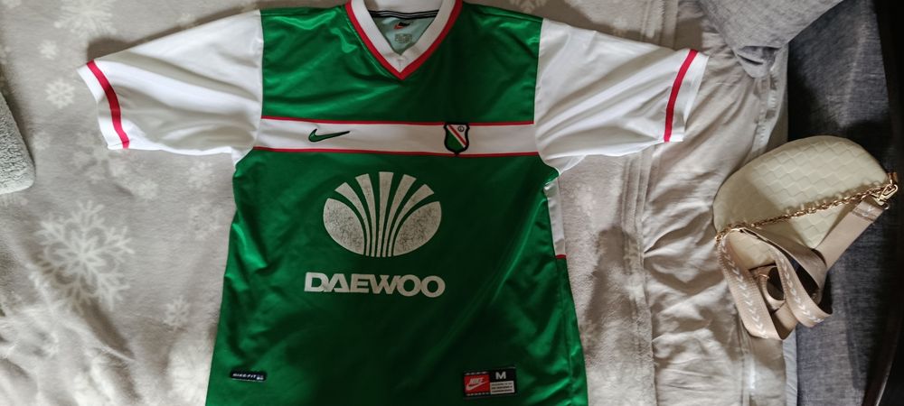 Legia Warszawa koszulka Nike 1998/00 M retro vintage UNIKAT 100 % oryginal