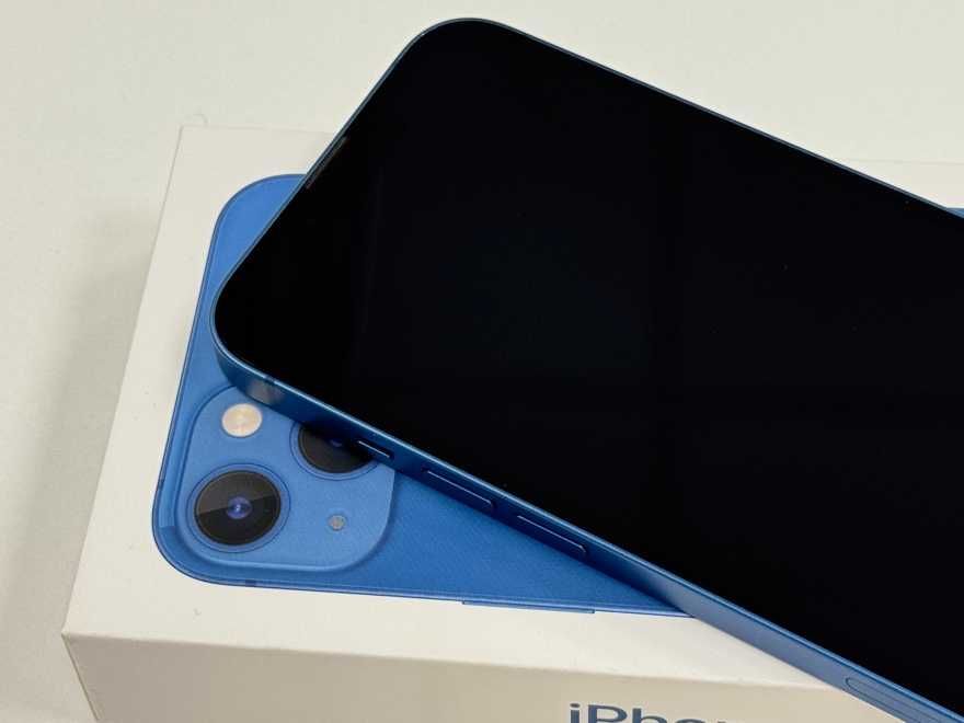 Apple iphone 13 128GB BAT.100% BLUE FASON STRUGA 7