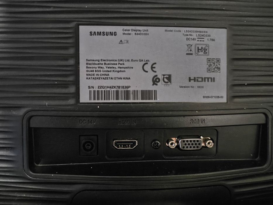 Monitor samsung 24cale