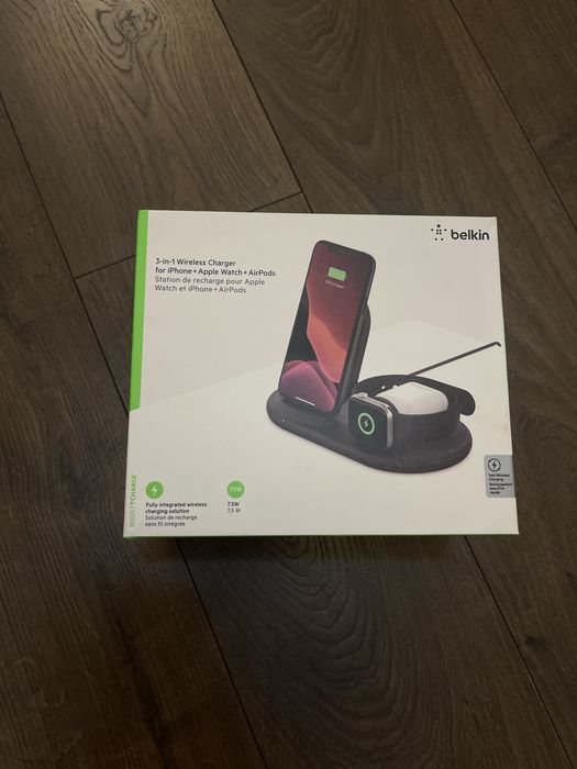 Belkin 3-в-1 Wireless Charger беспроводная зарядка