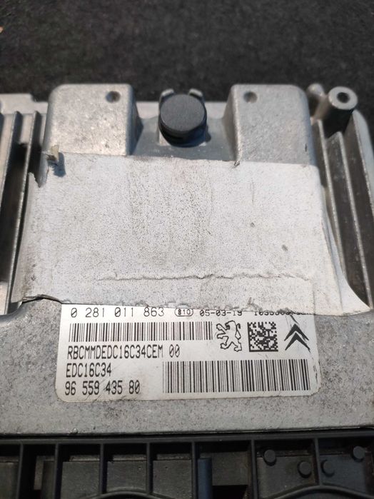Sterownik moduł ECU Citroen Peugeot C2 C3 C4 307