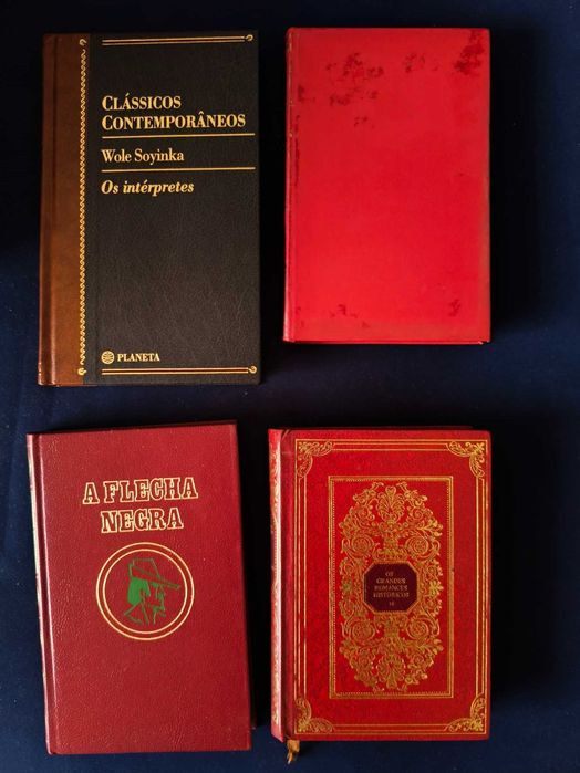 Lote 4 Livros Clássicos de Coleção Encadernações Rígidas