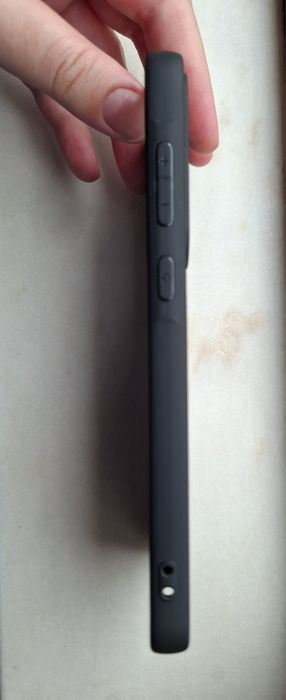 Capa de telemóvel em silicone preta para Samsung Galaxy A55 5G NOVA