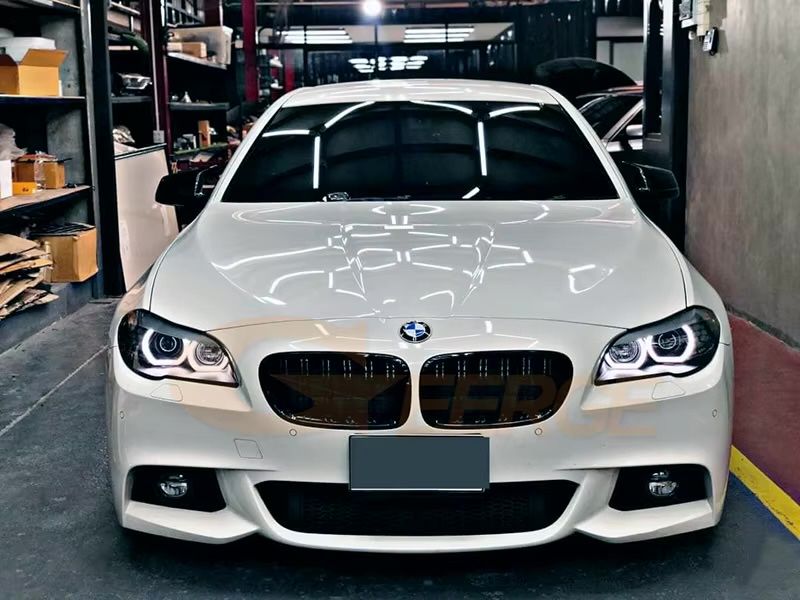 KIT COMPLETO PARACHOQUES PÁRA-CHOQUES FRONTAL + TRASEIRO + EMBALADEIRAS  BMW SÉRIE 5 F10 CARRO F11 CARRINHA PACK M  COM TODOS OS ACESSÓRIOS NOVO CAIXA