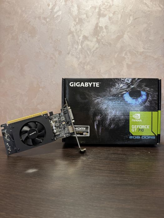 Відеокарта gigabyte Geforce GT 710 2gb ddr5
