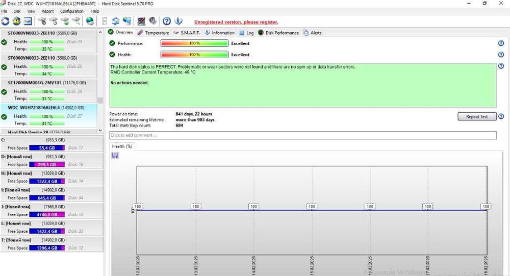 Продам диск HDD 3.5 SATA Toshiba Seagate, WD 6 8 10 12 14 16 Tb SMART