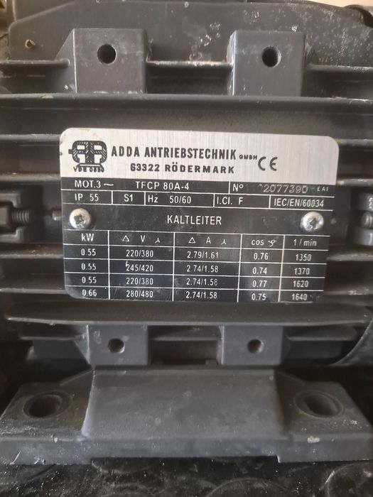 Silnik, pompa hydrauliczna Kracht KF12 RG10, KF6 RF