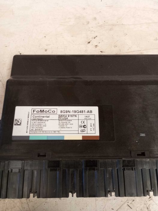 Módulo Centralina Keyless Alarme Jaguar XF XK 8G9N-19G481-AB