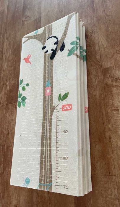 Bezpieczna Mata Edukacyjna Piankowa Dwustronna Składana Dla Niemowląt