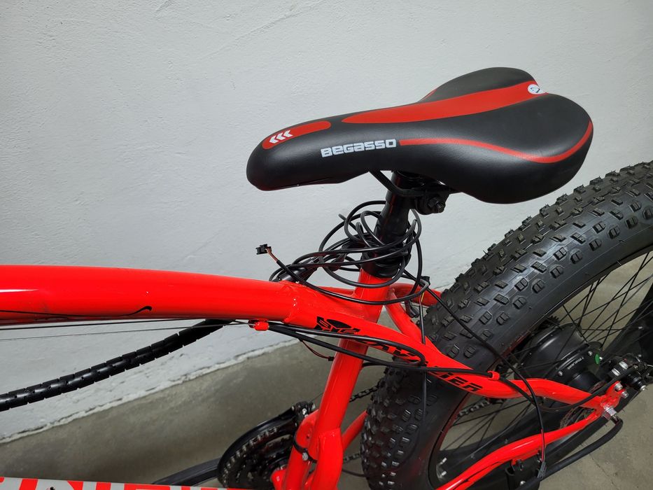 Rower elektryczny Fat Bike + dodatkowe 2 koła! Stan bdb