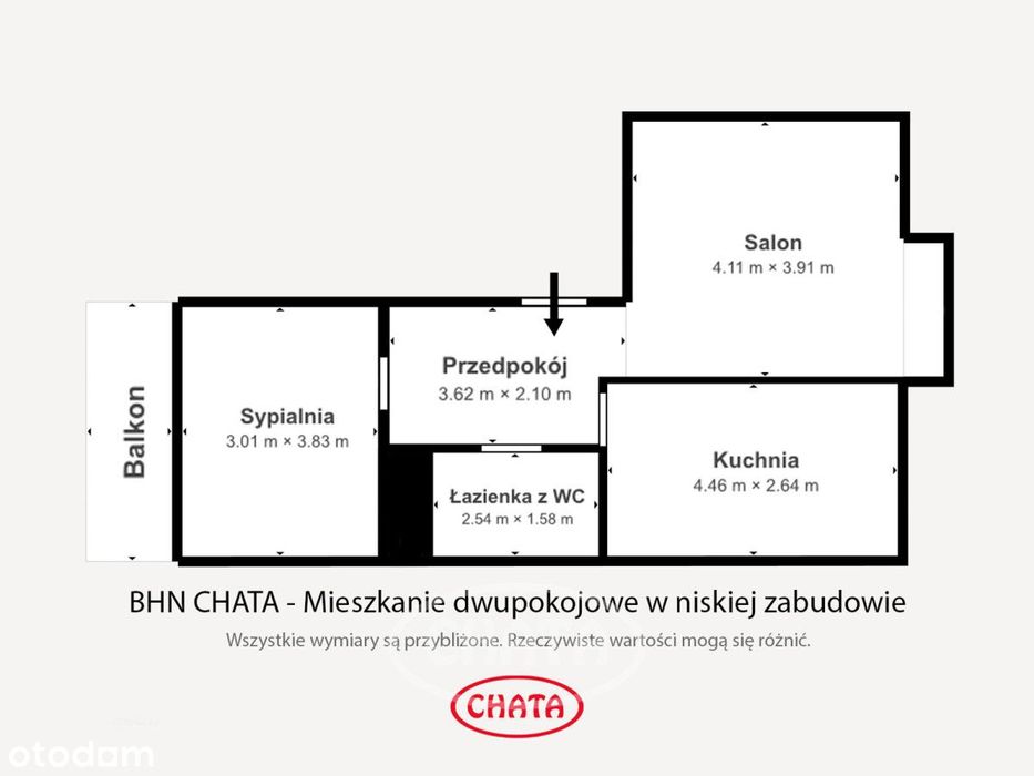 Złotnicka / Balkon / Rozkład / Garaż