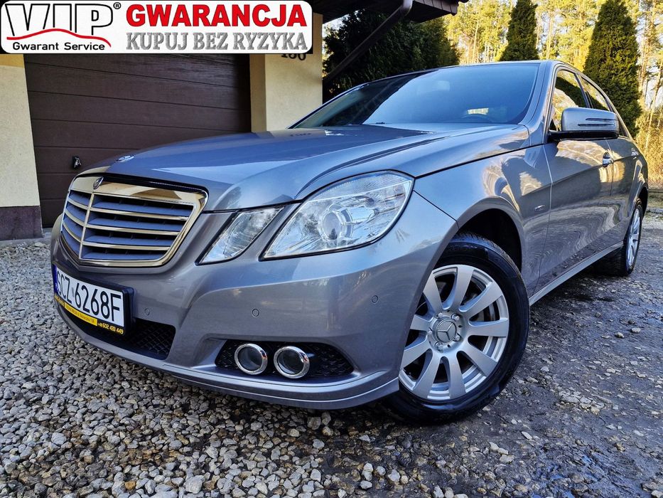 Mercedes-Benz Klasa E 1.8 184KM Serwisowany PIERWSZY LAKIER Bezwypadkowy ZAREJESTROWANY