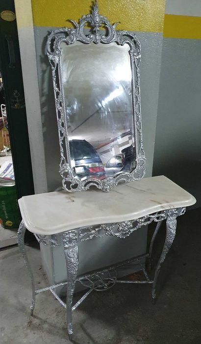 Espelho + mesa de entrada