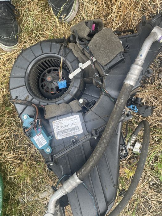 Задній блок клімат-контролю (Rear HVAC) Audi Q7 4L 4L0820004D, оригінал Delphi
