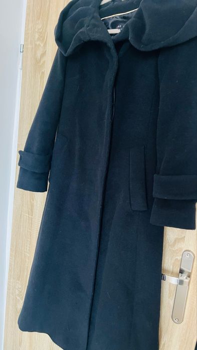 Wełniany płaszcz
