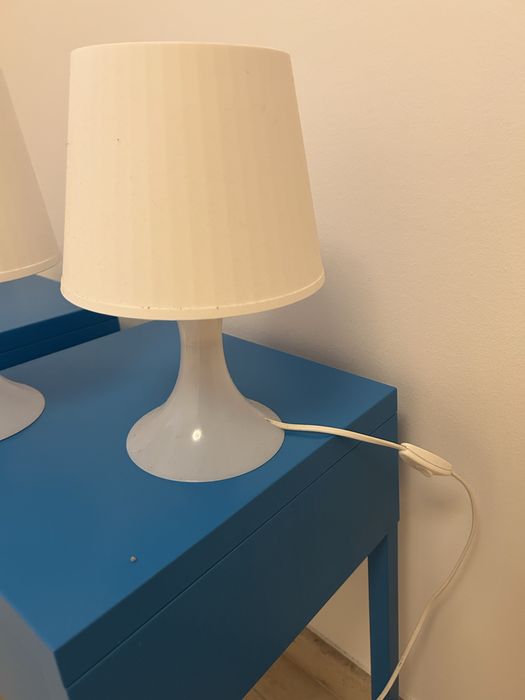 Candeeiros brancos 2unidades IKEA