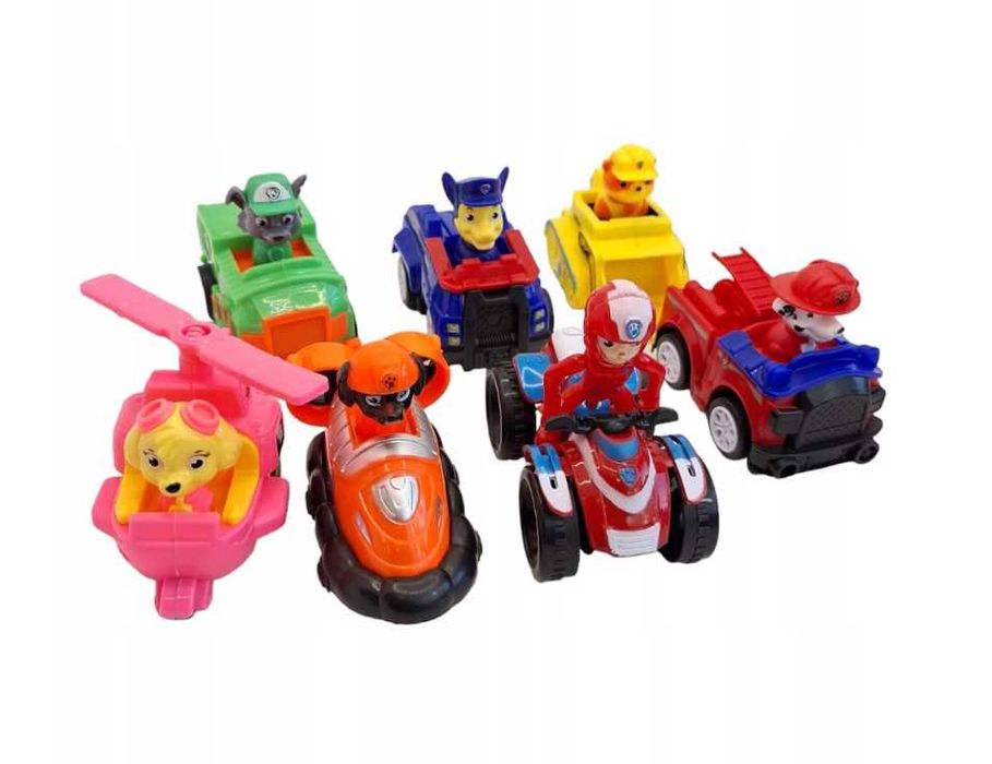 Nowy zestaw figurek psi patrol.