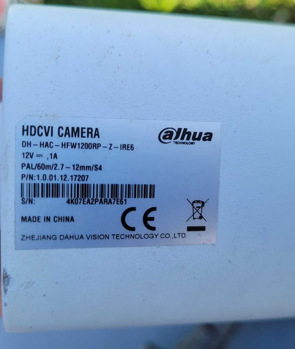 5 Câmaras de vigilância CCTV usadas, funcionantes