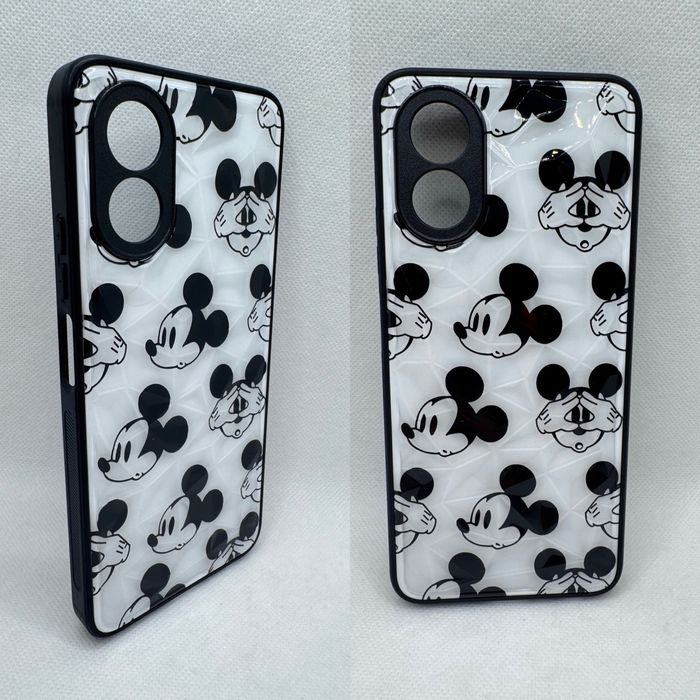 Брендовый чехол бампер для Oppo A18 A38 с рисунком противоударный а18