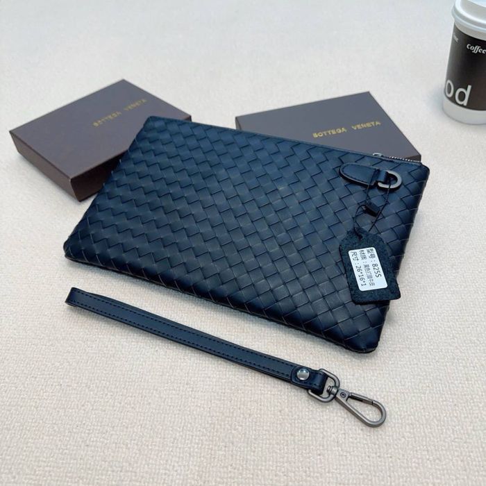 Чоловіча шкіряна сумка клатч Bottega Veneta косметичка клатч мужской