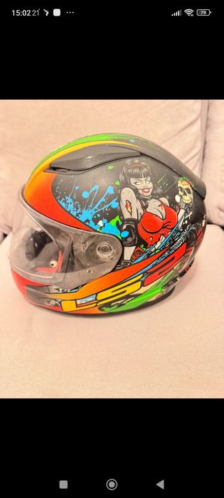Capacete de mota Ls2