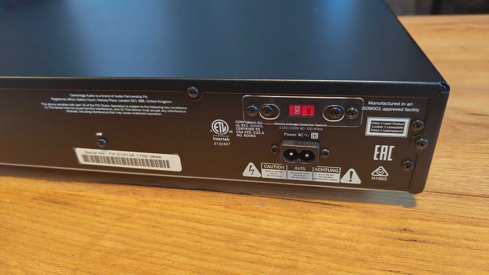 Cambridge Audio Topaz CD10 - odtwarzacz CD + pilot - super stan