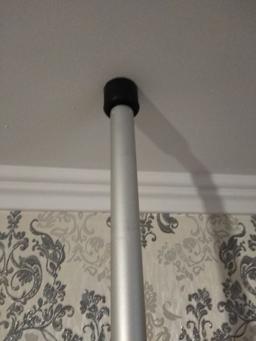 Телескопічна розпорна штанга для установки лазерного рівня