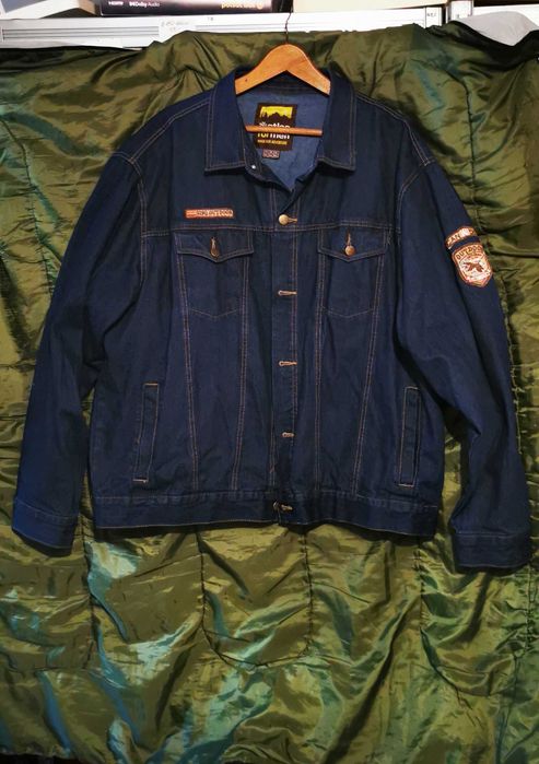 Kurtka jeansowa męska w roz. 5 XL.