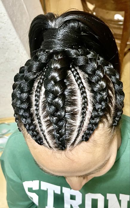 Afro tranças (soltas, torcidos, corridas, Boho braids, Trança infantil, Tranças masculino…)