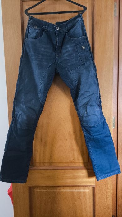 Calças motard Armure Rupert Blue