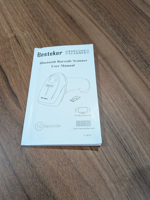 Leitor de Códigos de Barras Sem Fios Besteker