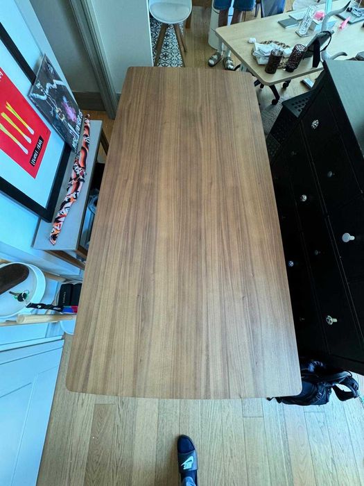 Mesa de Jantar Design Italiano Pianca Delta em Madeira | Oportunidade