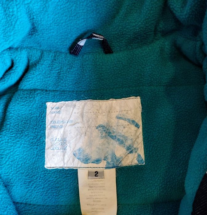 Зимовий  термо костюм Deux par Deux 92 см