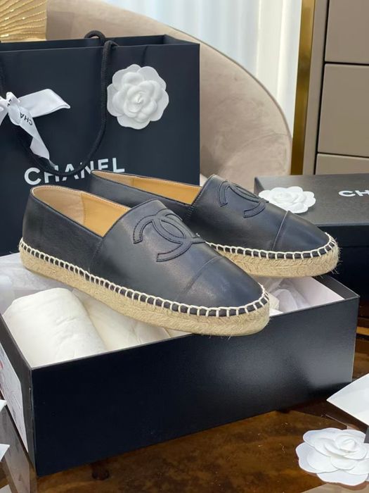 Espadryle Chanel black