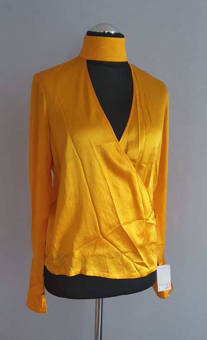 Ekskluzywna bluzka jedwabna 38 40