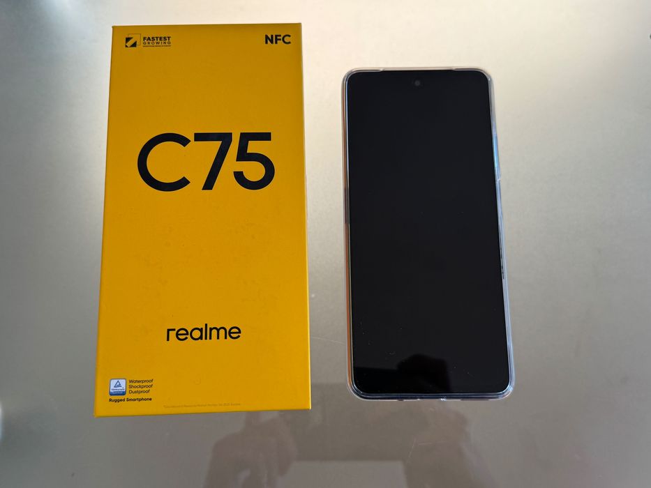 Realme c75  red telefon