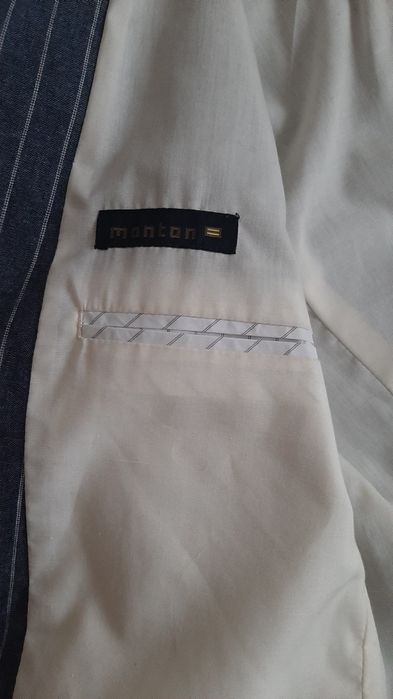 Льняной мужской пиджак, 100 % лён, весит 400 г., размер 52, рост 18