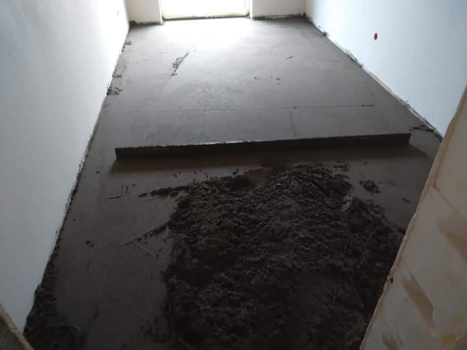 Posadzki, miksokret, wylewki, Posadzki maszynowe