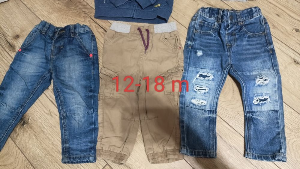 Zestaw chłopak 12-18m