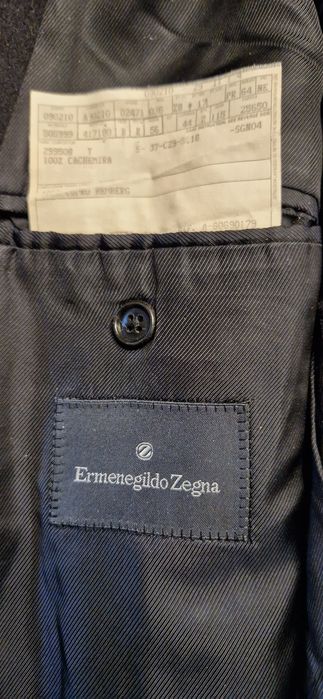 Sobretudo Overcoat Ermenegildo Zegna